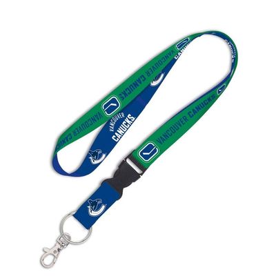 NHL Vancouver Canucks Lanyard with Detachable Buckle, 3/4"