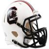 NCAA South Carolina Gamecocks Speed Mini Helmet, 7.5" x 6.5", White view 1