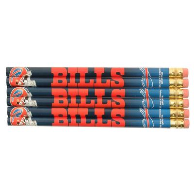 NFL Buffalo Bills 15490011 Pencil (6 Pack)