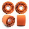 Yocaher Longboard Skateboard Trucks Wheels Combo Set 71mm Wheels + 7"/180mm Heavy Duty Aluminum Black Trucks, Bearing, Riser Pad, and Skateboard Longboard Cruiser Hardware view 4