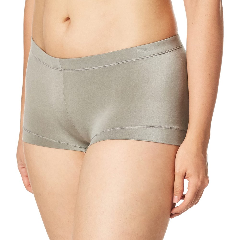 Maidenform womens Dream Microfiber Boyshort Panty boy shorts panties, Steel Grey, Large US
