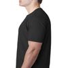 Next Level Unisex Poly/Cotton Crew M BLACK view 2