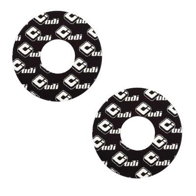 ODI Grip Donuts (Black) - Motorcycle Grips - Foam Material - Pair of 2