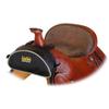TrailMax 500 Series Saddle Pommel Pocket Bag for Horse Trail Riding; Saddle Bag for Western & Endurance Saddles; Cellphone Horn Bag; Trail Riding Cellphone Pommel Pocket; Black & Sand view 2