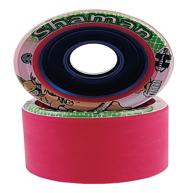 Sure-Grip Shaman Wheels - red 95A Hardness