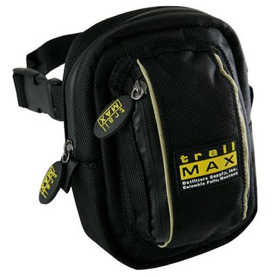 TrailMax 500 Series Insulated & Padded Front Pocket Saddle Bag for Trail Riding; Cellphone Saddle Front Pocket; Trail Riding Cellphone bag; Saddle Front Pocket for Horses; Black