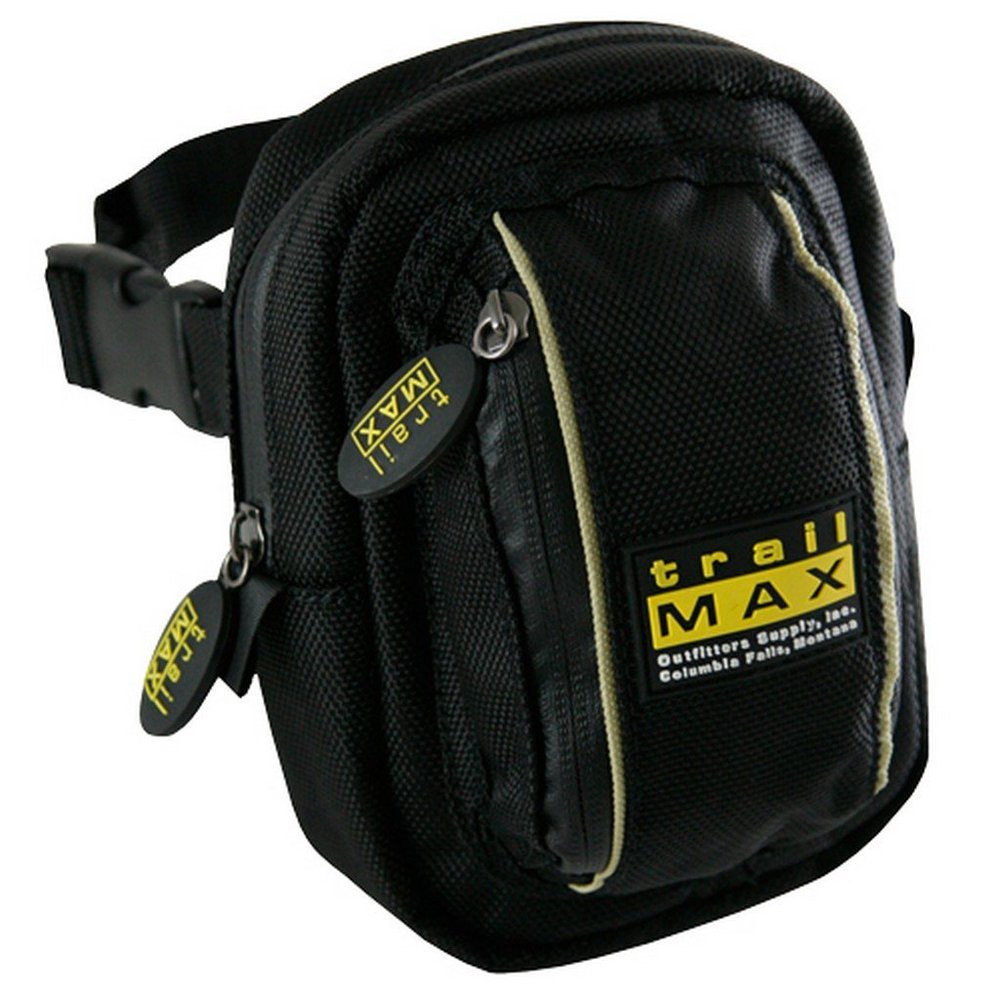TrailMax 500 Series Insulated & Padded Front Pocket Saddle Bag for Trail Riding; Cellphone Saddle Front Pocket; Trail Riding Cellphone bag; Saddle Front Pocket for Horses; Black