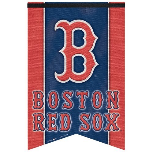 WinCraft MLB Boston Red Sox 17x26 Premium Felt Pennant, One Size, Team Color