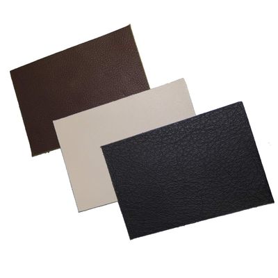 4-1/4" X 5.5" Adhesive Backed Genuine Leather PAD All Purpose - Padded - Soft - Protective (Brown)