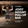 AmStaff Fitness Joist Mount Pull Up Bar, Ceiling Mounted Chin Up Bar for Home Gym, Crossfit, Beam, Rafter - Heavy Duty, Multi Grip, 42" Wide, Maximum Head Clearance - TU038 view 2