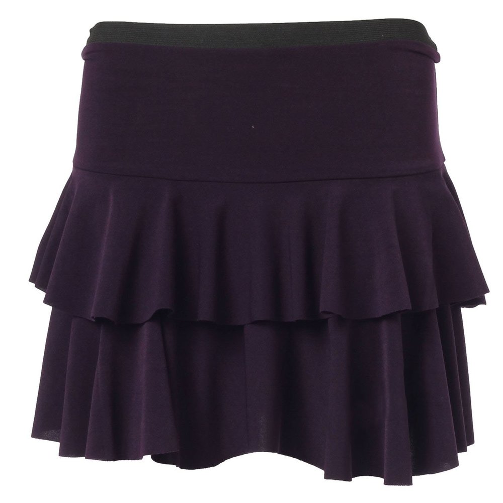Aislinn Womens Floricient Neon Jersey Rara Tutu Mini Skirt / Multiple Colours S/M UK(8-10) Purple