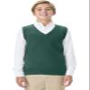 Classroom School Uniforms boys Uniform sweater vests, Hunter, X-Small US view 1