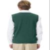 Classroom School Uniforms boys Uniform sweater vests, Hunter, X-Small US view 3