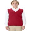 CLASSROOM Little Boys' Uniform Sweater Vest, Red, X-Small view 1