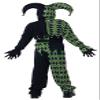 California Costumes Child Green Scary Jester Costume Large (10-12) view 3