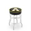 L7C1 Appalachian State 25" Double-Ring Swivel Counter Stool with Chrome Finish view 1