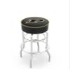 L7C1 Purdue 25" Double-Ring Swivel Counter Stool with Chrome Finish view 1