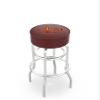 L7C1 Louisiana-Monroe 25" Double-Ring Swivel Counter Stool with Chrome Finish view 1