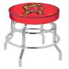 L7C1 Maryland 25" Double-Ring Swivel Counter Stool with Chrome Finish view 4