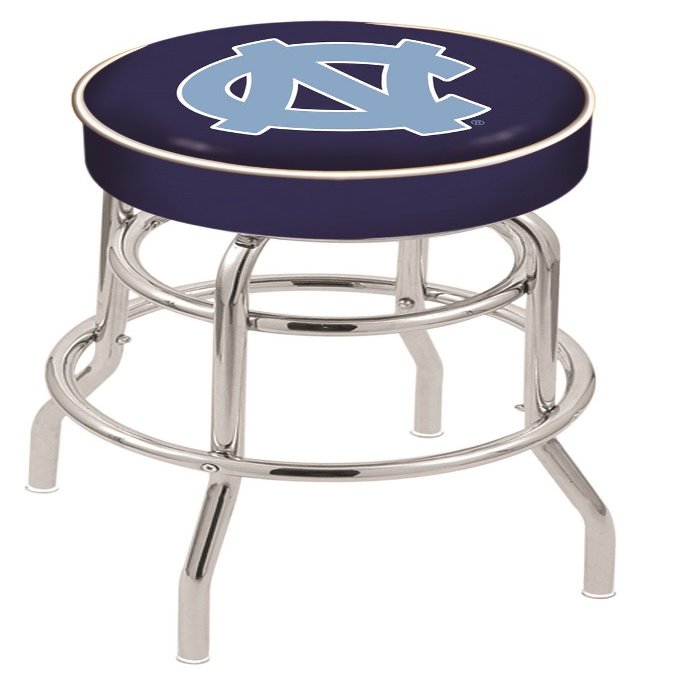 HBS L7C1 North Carolina 25" Double-Ring Swivel Counter Stool with Chrome Finish