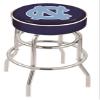 HBS L7C1 North Carolina 25" Double-Ring Swivel Counter Stool with Chrome Finish view 1