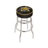 L7C1 Wichita State 25" Double-Ring Swivel Counter Stool with Chrome Finish view 1