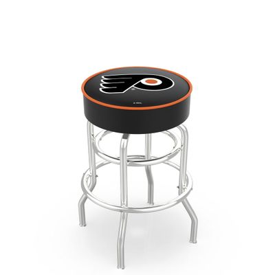 Philadelphia Flyers Bar Stool w/Black Background