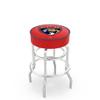 HBS L7C1 Florida Panthers 30" Double-Ring Swivel Bar Stool with Chrome Finish view 1