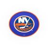 HBS L7C1 New York Islanders 30" Double-Ring Swivel Bar Stool with Chrome Finish view 3