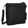 NCAA Colorado Buffaloes Black Leather Laptop Messenger Bag view 2