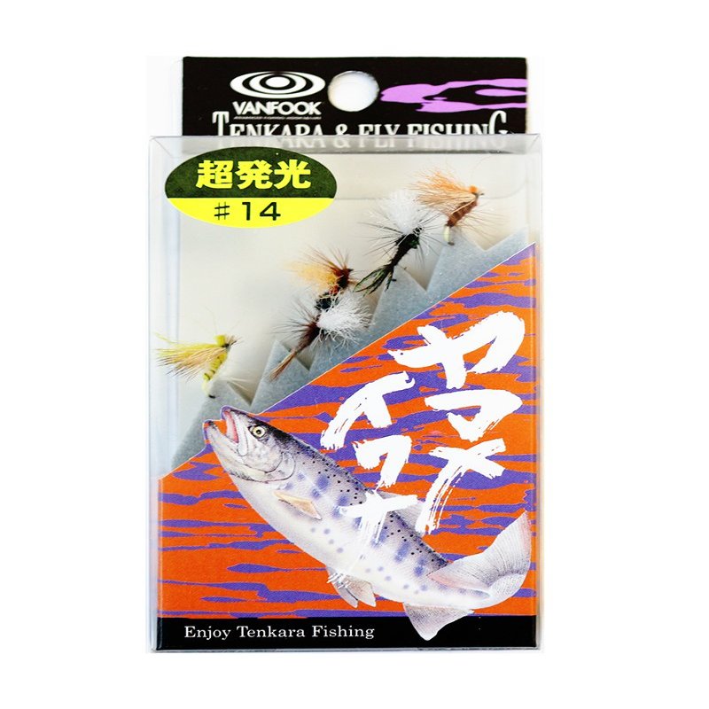 VANFOOK VTF-041 Tenkara Fly Ultra Luminous Dry #14