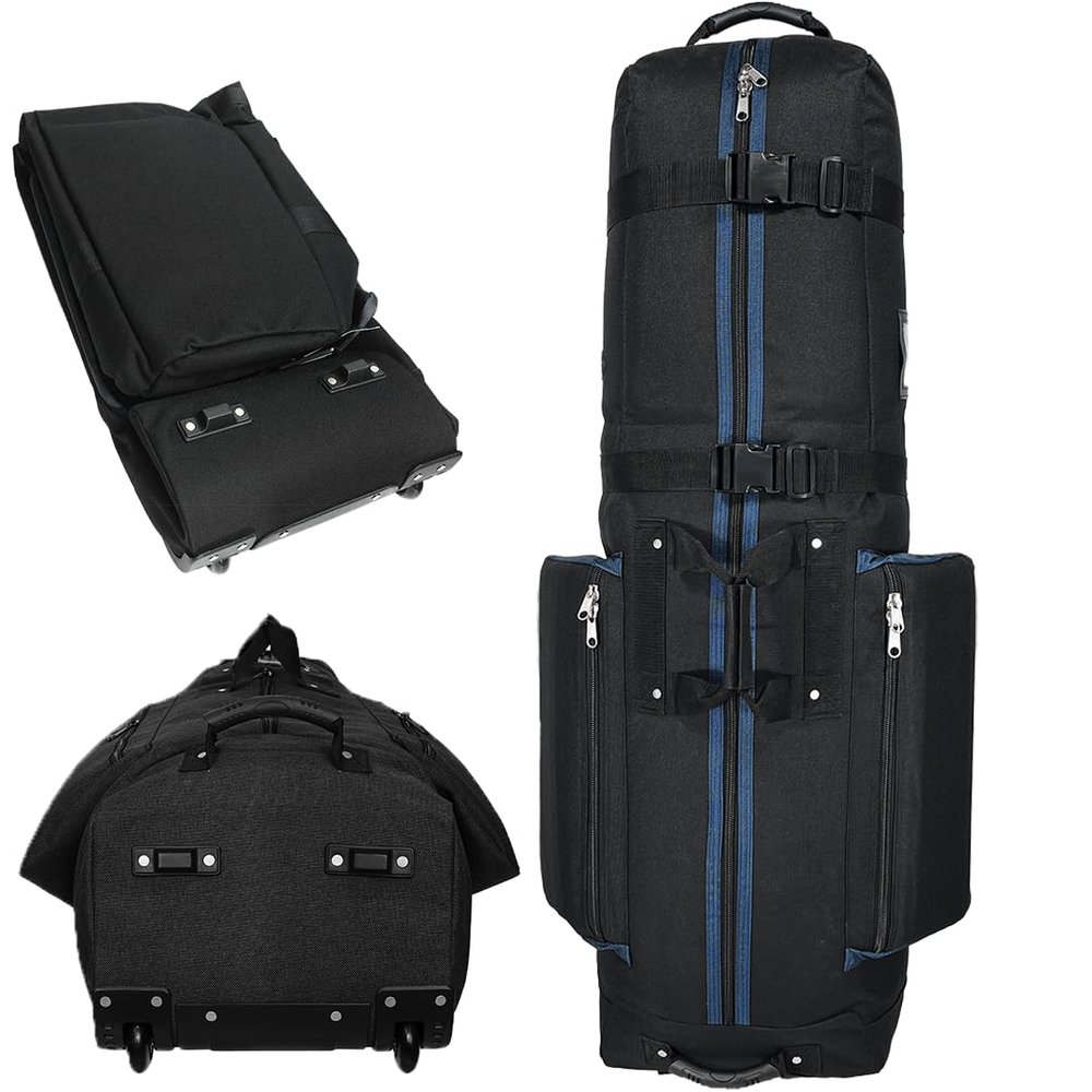 CaddyDaddy Golf Constrictor 2 Travel Cover (Black/Navy)