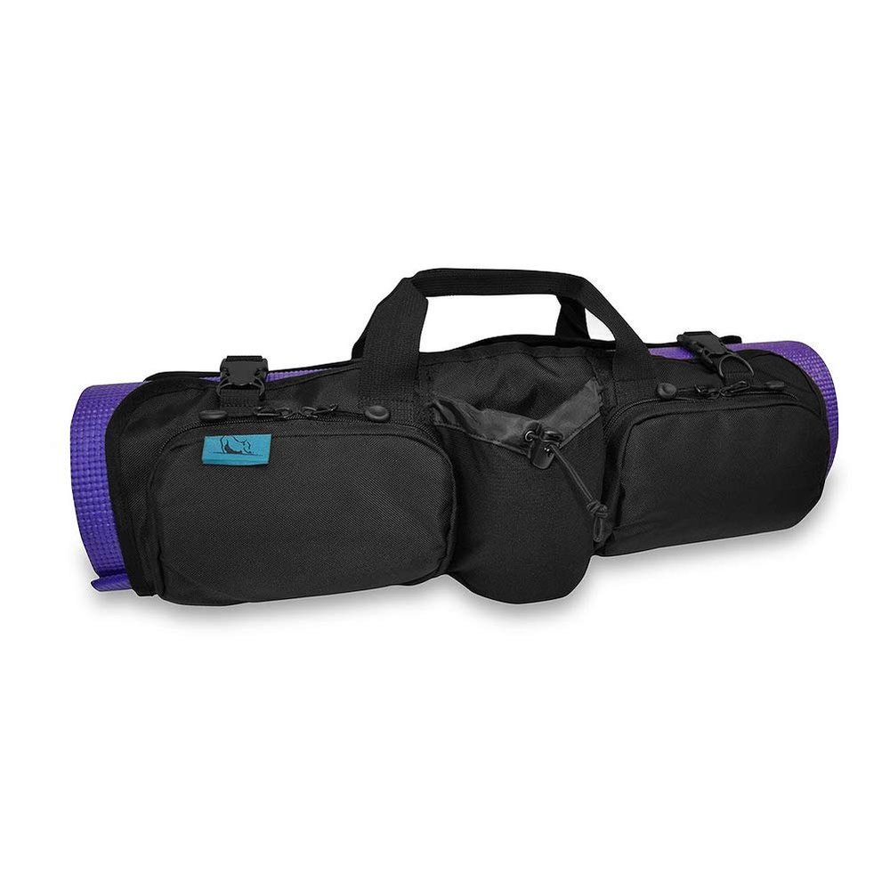 Hotdog Yoga Rollpack, Black/Atlantic Blue