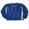 SPORT-TEK Unisex Tipped V-Neck Raglan Wind Shirt | Lightweight Rain Jacket for Men & Women, Pullover Windbreaker Jacket view 1