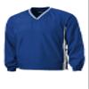 SPORT-TEK Unisex Tipped V-Neck Raglan Wind Shirt | Lightweight Rain Jacket for Men & Women, Pullover Windbreaker Jacket view 3