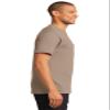 Port & Company Men's Essential T Shirt with Pocket 4XL Sand view 3