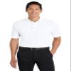Port Authority Tall Silk Touch Polo Shirt White view 1