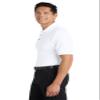 Port Authority Tall Silk Touch Polo Shirt White view 3