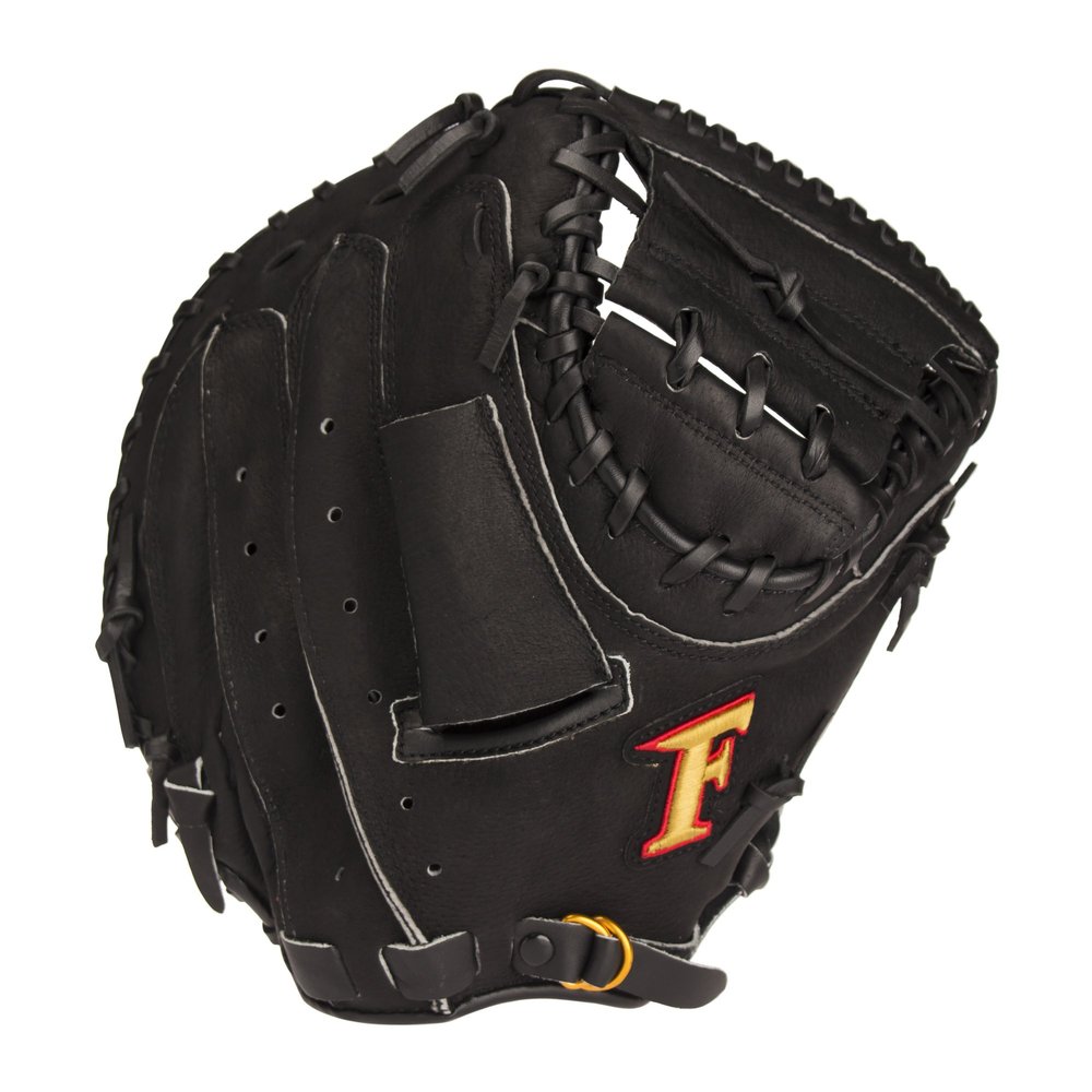 Falcon CM-4261 Soft Universal Catcher's Mitt, Black