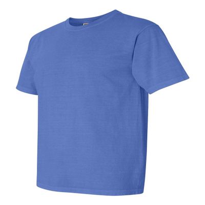 Comfort Colors - Pigment-Dyed Short Sleeve Shirt - 1717 - Flo Blue - XX-Large