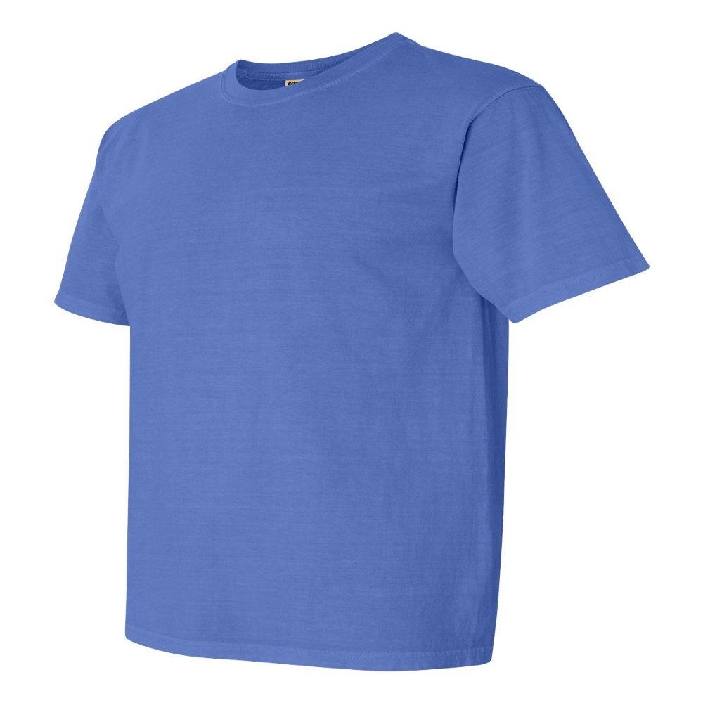 Comfort Colors - Pigment-Dyed Short Sleeve Shirt - 1717 - Flo Blue - XX-Large