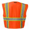 ML Kishigo High Visibility Vest, Class 2, 2XL, Orange view 3