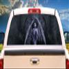 SignMission Gothic Angel Rear Window Graphic Back Truck Decal SUV View Thru Vinyl view 1