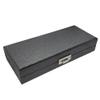 Display and Fixture Store Black Leatherette Wide Slot Jewelry Ring Tray Travel Case - Holds 12 Rings view 3