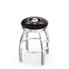 HBS L8C3C Anaheim Ducks 30" Swivel Bar Stool with Chrome Finish view 1