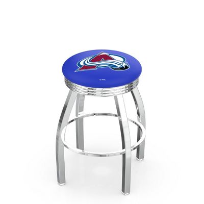 HBS L8C3C Colorado Avalanche 30" Swivel Bar Stool with Chrome Finish