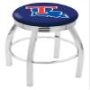 HBS L8C3C Louisiana Tech 30" Swivel Bar Stool with Chrome Finish view 1