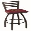 L014 Texas State 25" Swivel Counter Stool with Black Wrinkle Finish view 1