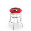 L7C3C Florida Panthers 30" Double-Ring Swivel Bar Stool with Chrome Finish view 1