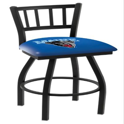 L018 Maine 30" Swivel Bar Stool with Black Wrinkle Finish